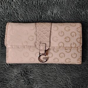 GUESS Trifold Logo Wallet Women's